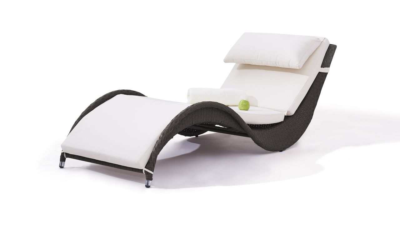 Rattan Liegen Luxus & Exklusive Gartenmöbel LIVINGZONE
