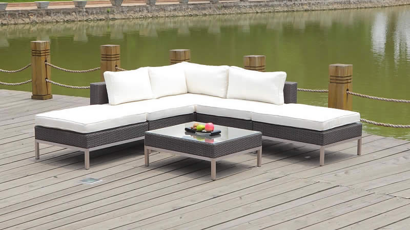 PE-Rattan-Lounge-Dijon---Living-Zone-Gartenmoebel | LIVING ZONE PE-Rattan-Lounge-Dijon---Living-Zone-Gartenmoebel | LIVING ZONE