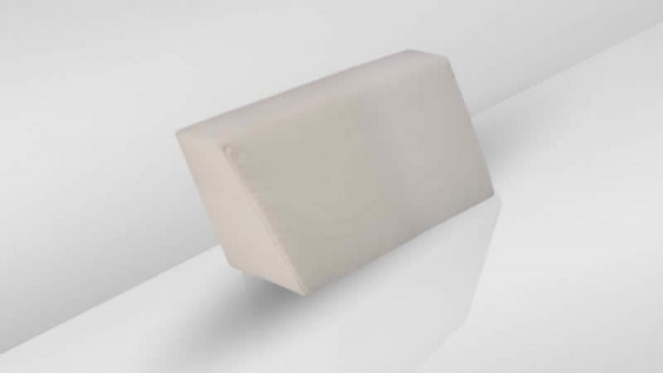 Cube side cushion, right - cream