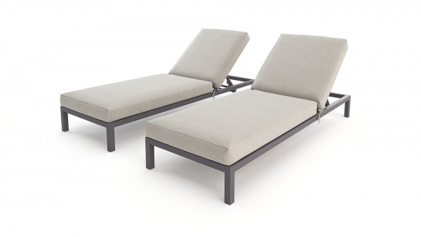transat en alu Amado - anthracite