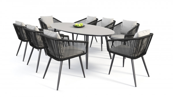 Alu coin repas Sudbury 8 - anthracite