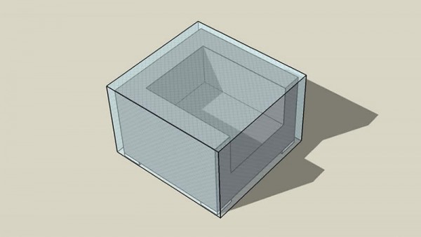 Abdeckplane Cube Sessel