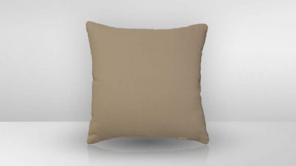 Cushion 40 cm x 40 cm - grey-brown