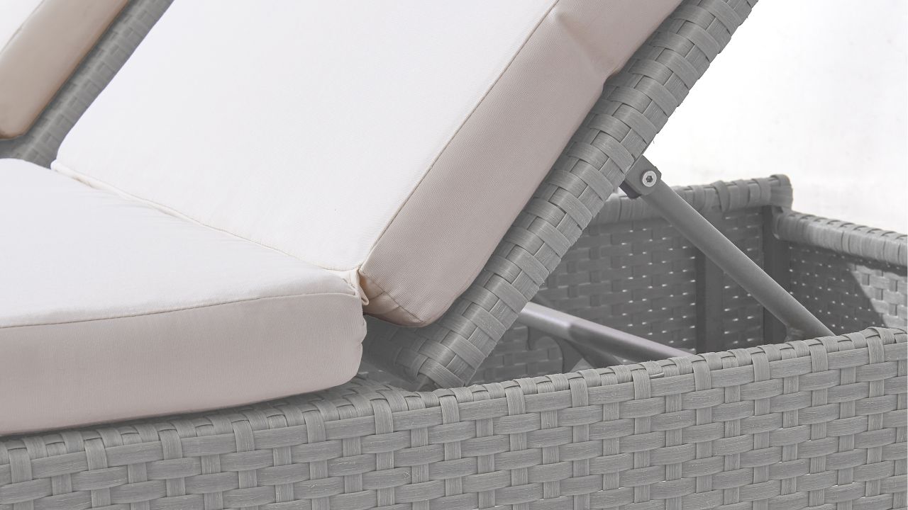 Polyrattan Liege Culie satiniert | Living-Zone Gartenmöbel ...