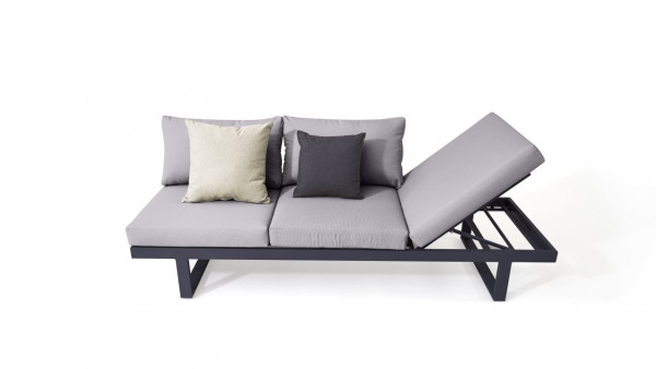 canapé en alu Sami - anthracite