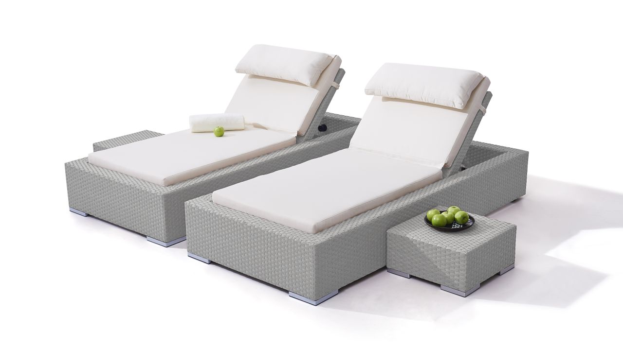 Grau Rattan Gartenliegen Online Kaufen Mobel Suchmaschine Ladendirekt De