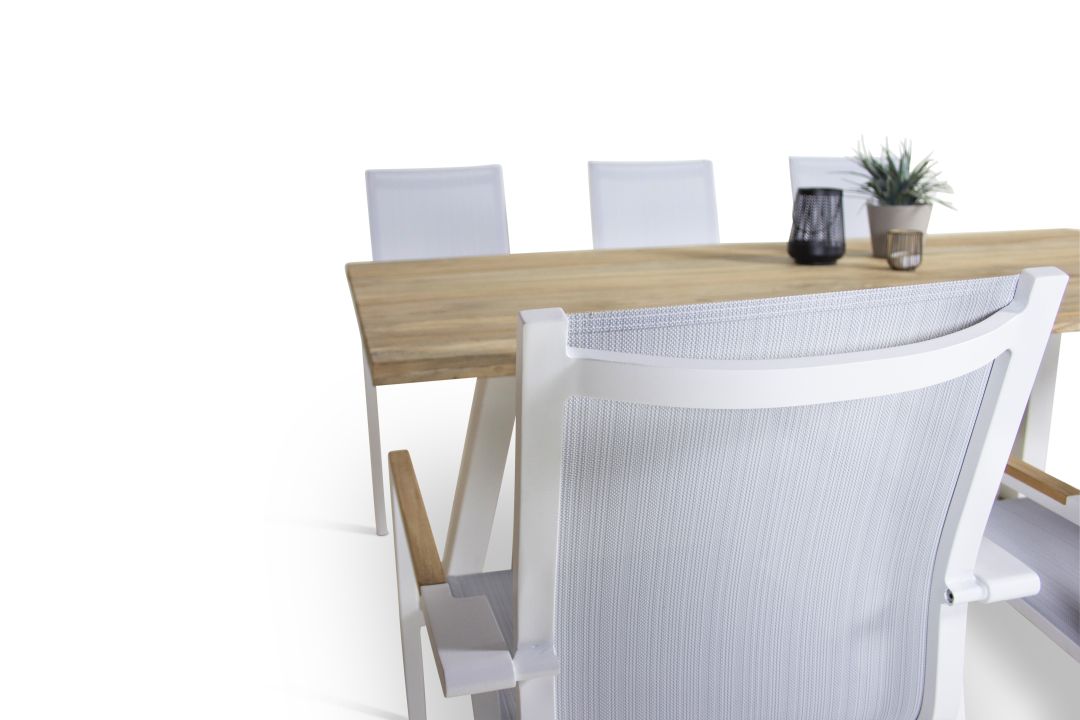 Alu Essgruppe Tecca 6 | Living-Zone Gartenmöbel | LIVING-ZONE