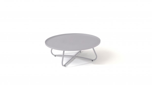 Aluminum side table tray 97 cm - anthracite