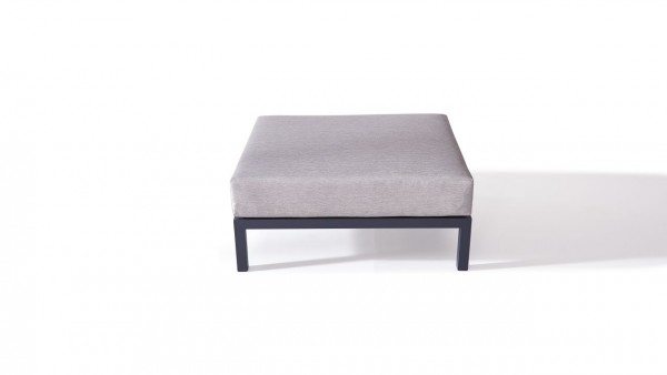 Aluminium plaza stool 78 cm - anthracite