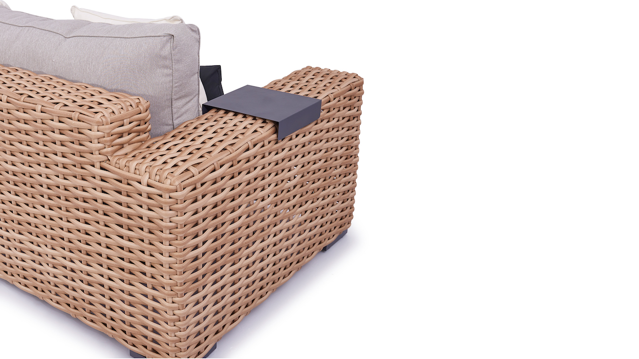 Polyrattan Sitzgruppe Miramar | Living-Zone Gartenmöbel | LIVING-ZONE